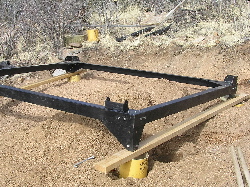 Frame in place